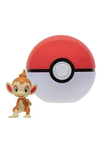 Pokémon Clip'n'Go Poké Balls Wave 12 Chimchar &amp; Poké Ball product photo