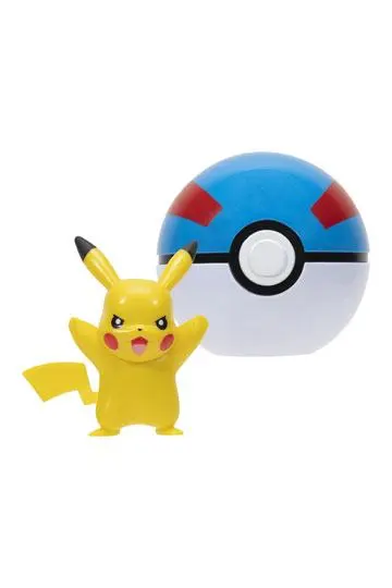 Pokémon Clip'n'Go Poké Balls Wave 12 Pikachu &amp; Great Ball product photo