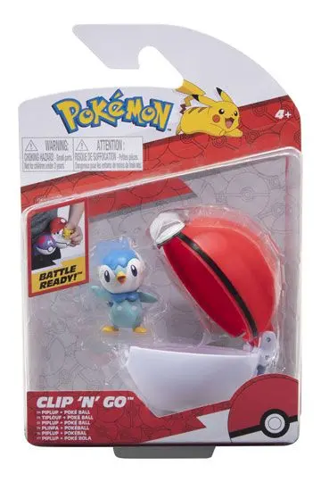 Pokémon Clip'n'Go Poké Balls Wave 12 Piplup &amp; Poké Ball product photo