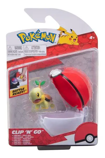 Pokémon Clip'n'Go Poké Balls Wave 12 Turtwig &amp; Poké Ball product photo
