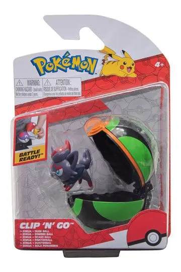 Pokémon Clip'n'Go Poké Balls Wave 12 Zorua &amp; Dusk Ball product photo