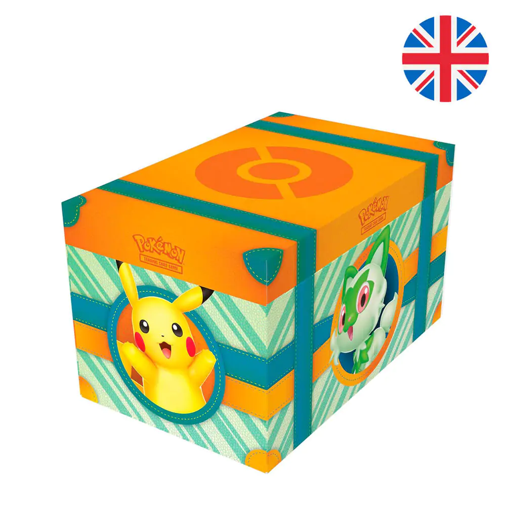 English Pokemon Collector Chest Padela Adventure card game briefcase product photo