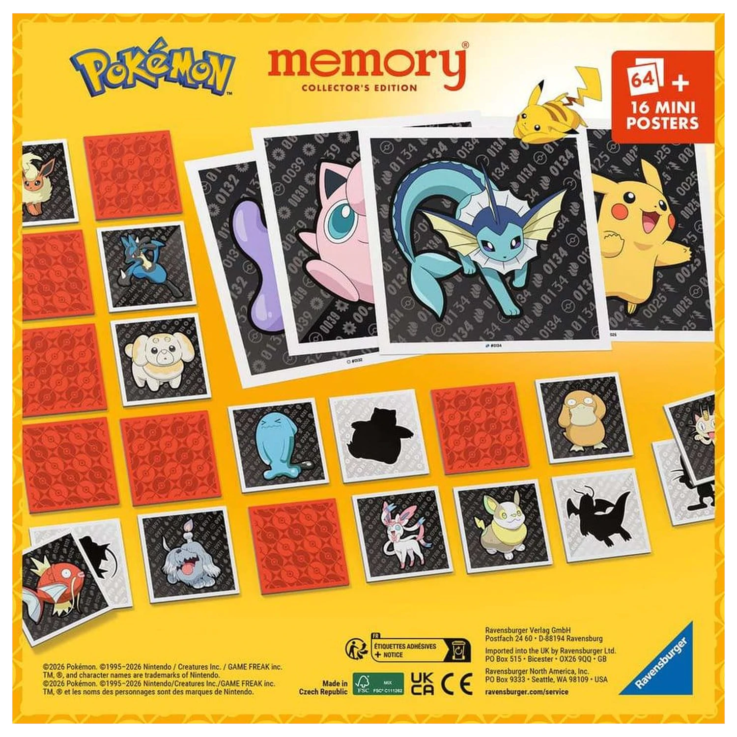 Pokémon Collector's Memory game product photo