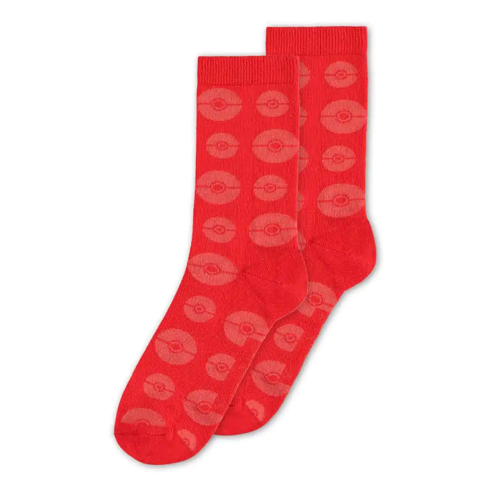 Pokemon Socks 3-Pack Crew 39-42 product photo