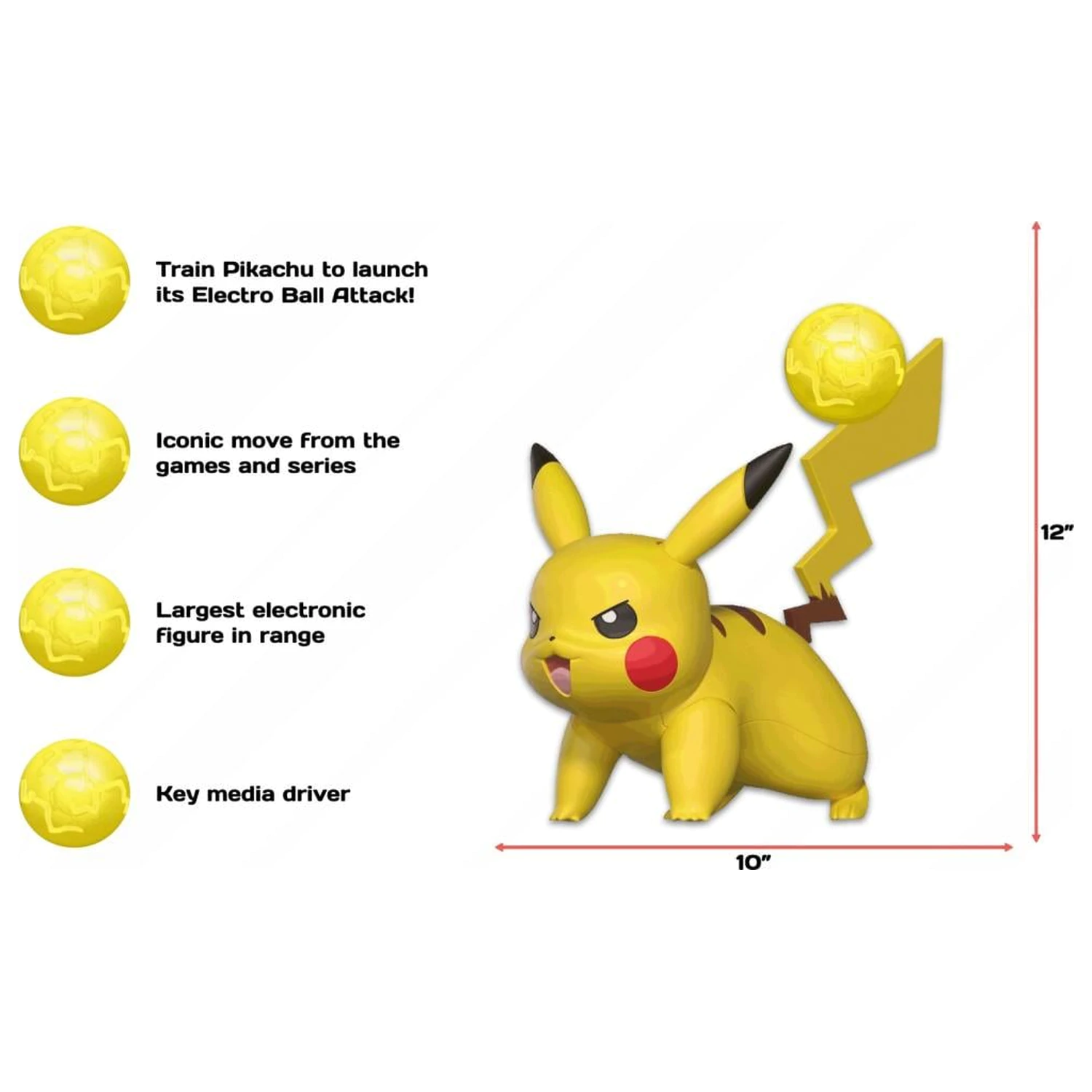 Pokémon Deluxe Feature Figure (Electro Ball Pikachu) product photo