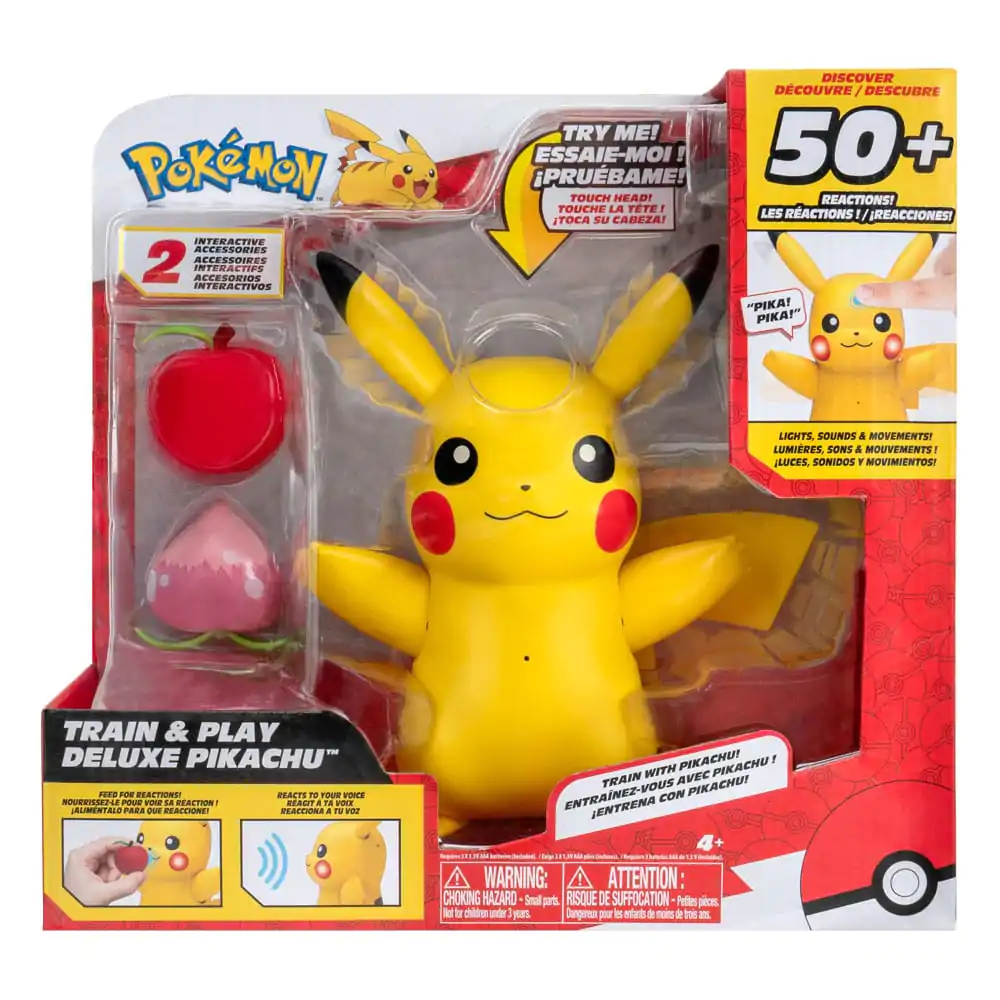 Pokémon Interactive Deluxe Action Figure My Partner Pikachu 11 cm product photo