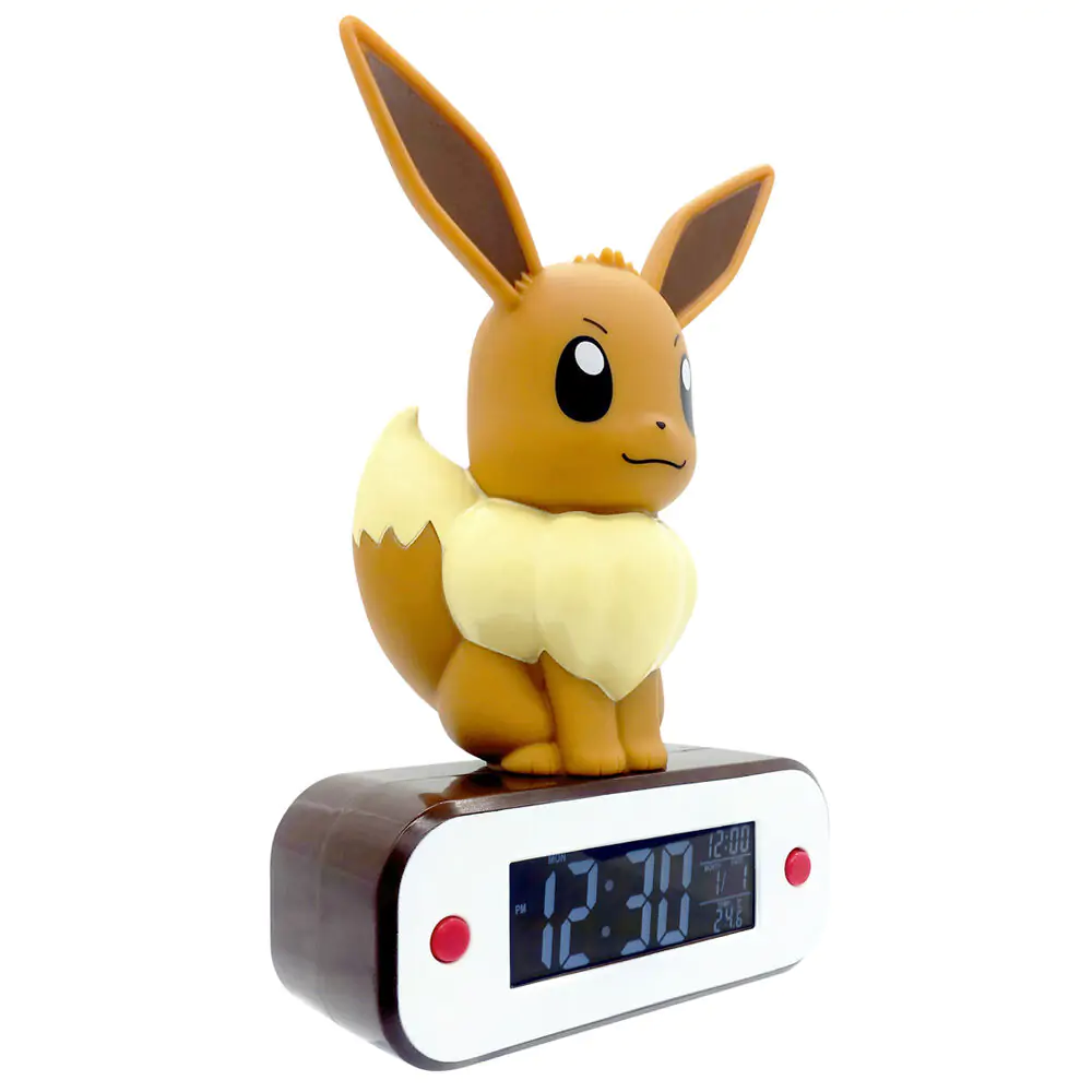 Pokémon Alarm Clock with Light Evoli 22 cm termékfotó