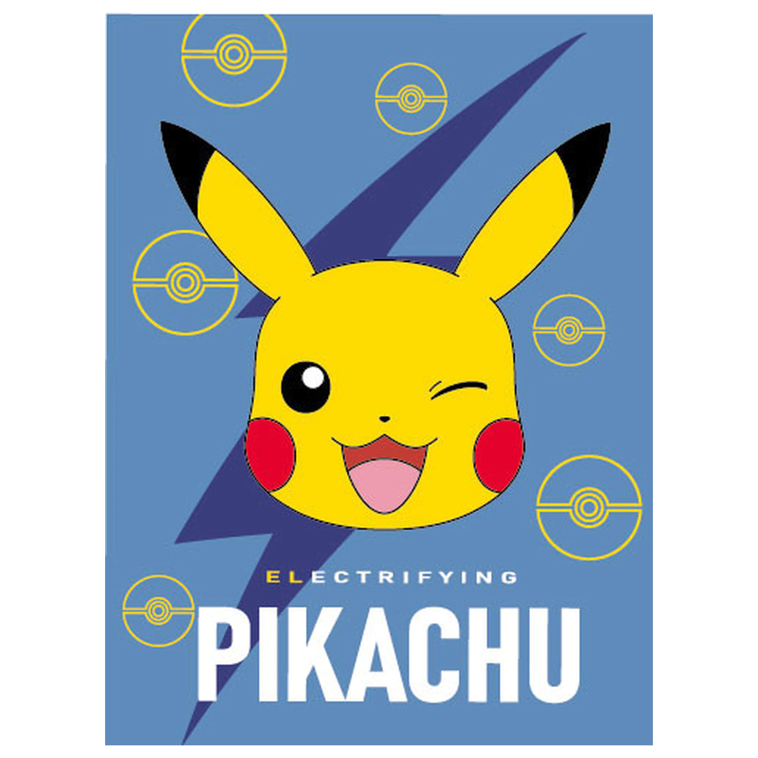 Pokémon Electrifying Fleece Blanket product photo