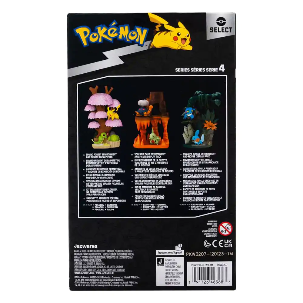 Pokémon Environment Set Spring Forest &amp; Caterpie &amp; Pikachu product photo