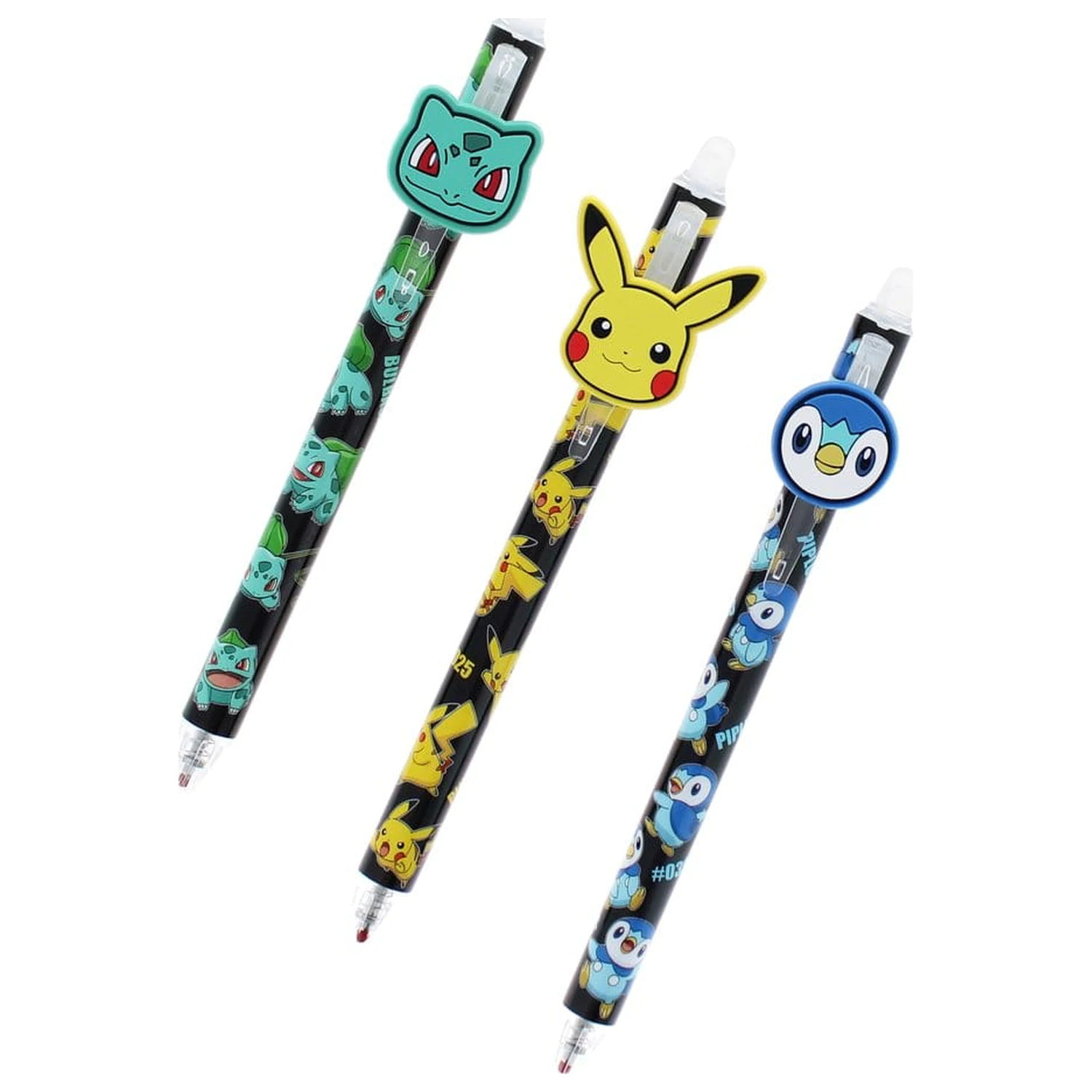 Pokémon Erasable Gel Pens 3-Pack product photo