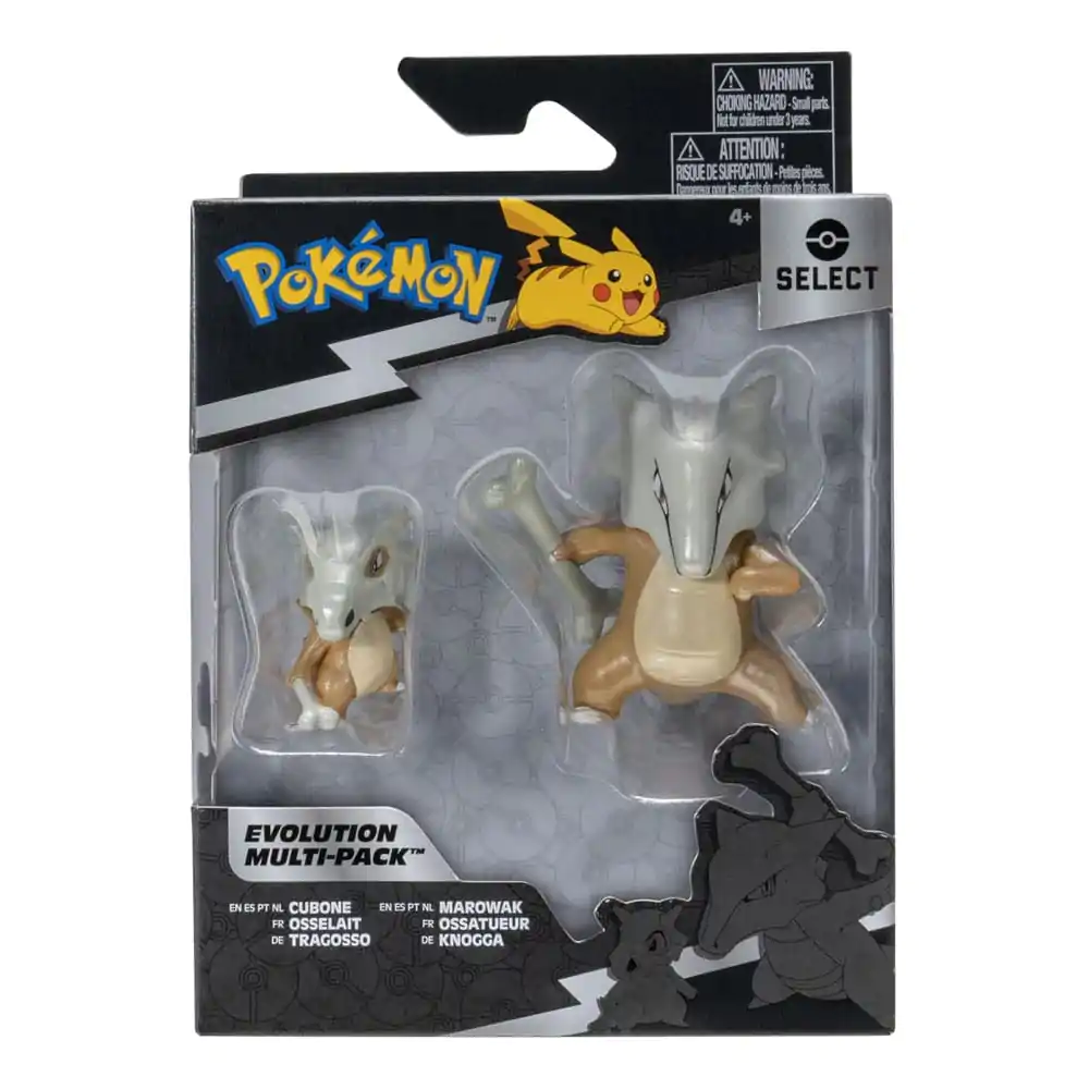 Pokemon: Evolution Select Action Figures 2-Pack Cubone, Marowak product photo