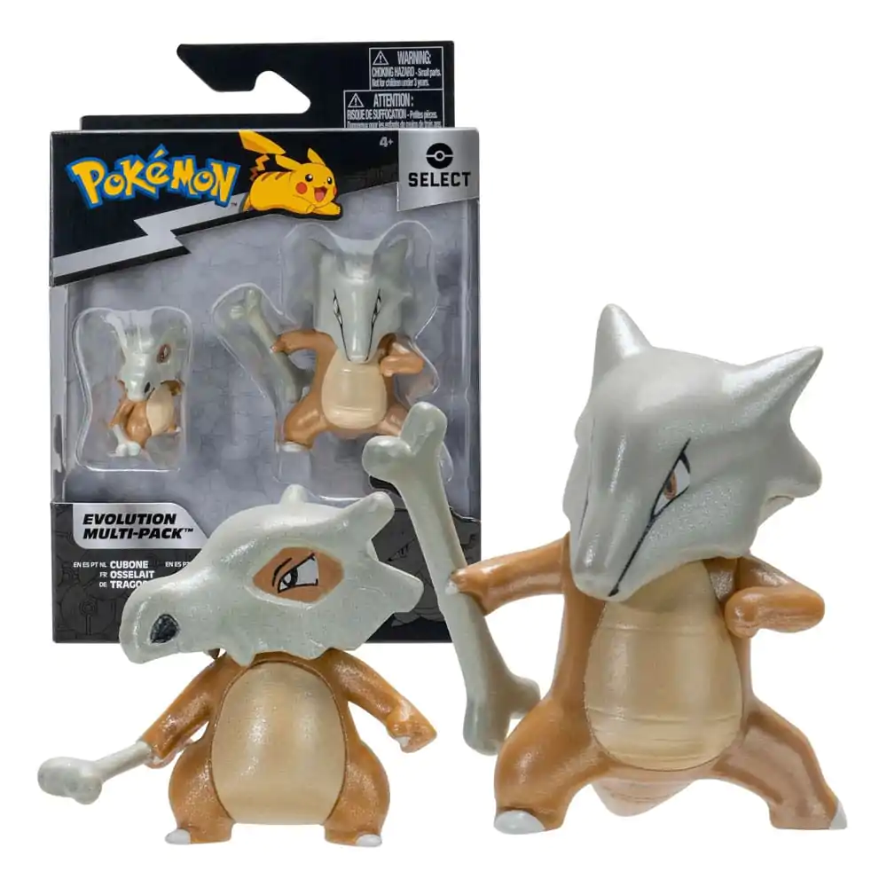 Pokemon: Evolution Select Action Figures 2-Pack Cubone, Marowak product photo