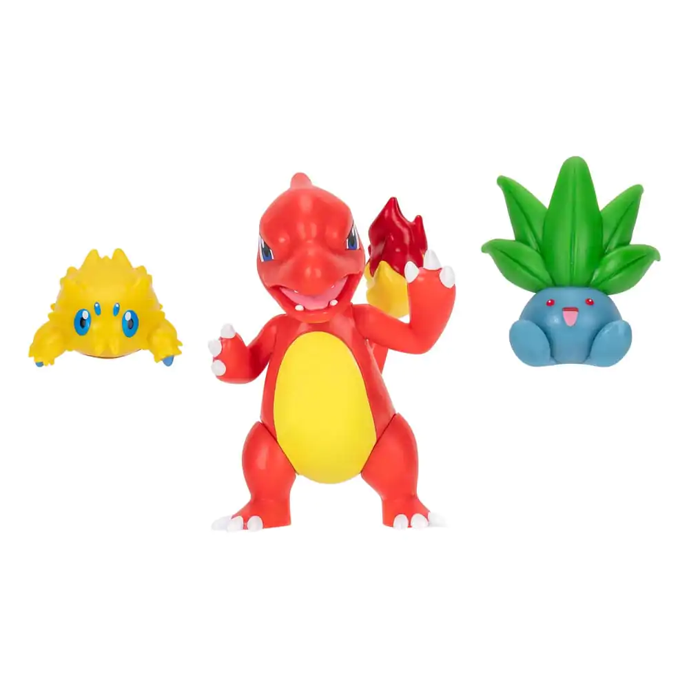 Pokémon First Partner Battle Figure Set Figure 3-Pack Joltik, Oddish, Charmeleon product photo