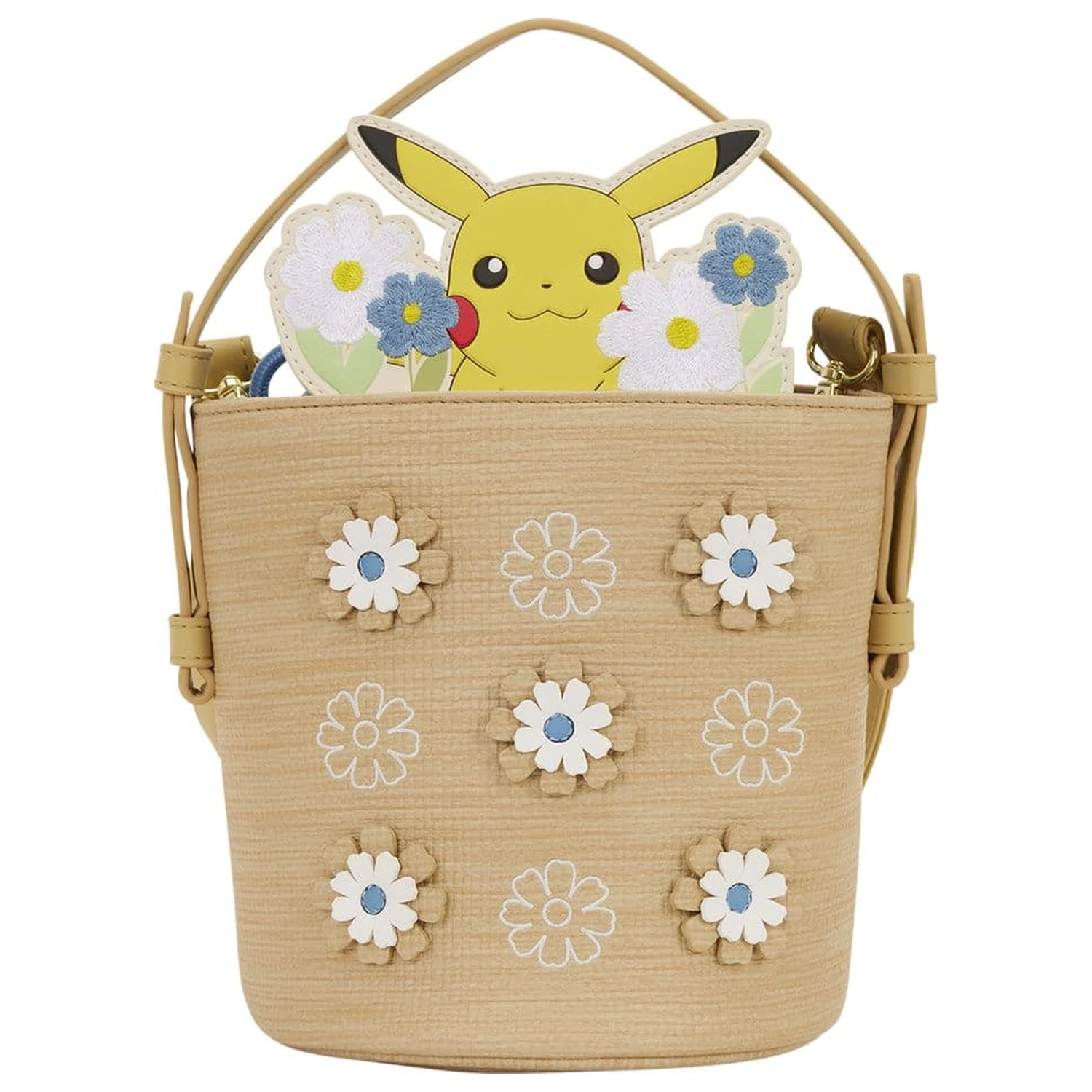 Pokémon by Loungefly Crossbody Bag Floral Pikachu product photo