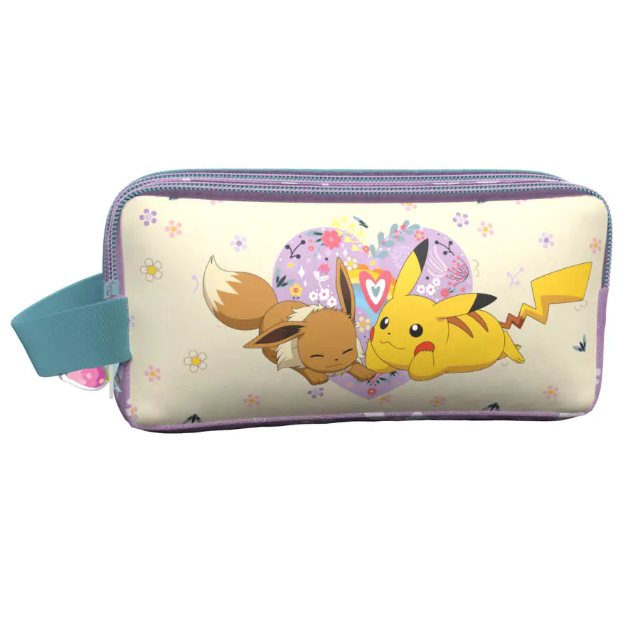 Pokemon Flowers triple pencil case product photo