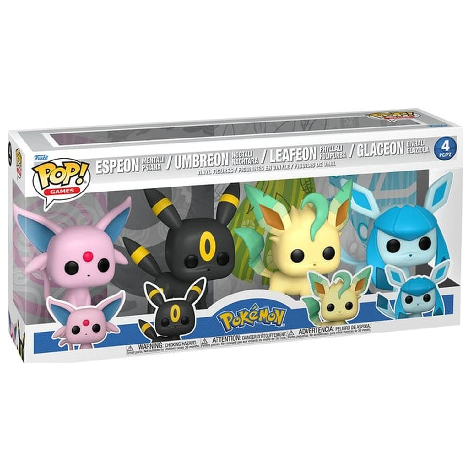 Pokemon Funko POP! Vinyl Figure 4-Pack Eeveelutions #2 Bundle 9 cm product photo