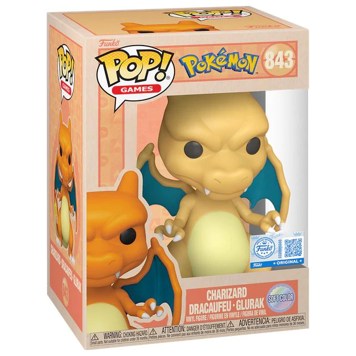 Pokémon Funko POP! figure Charizard (Soft Color) product photo