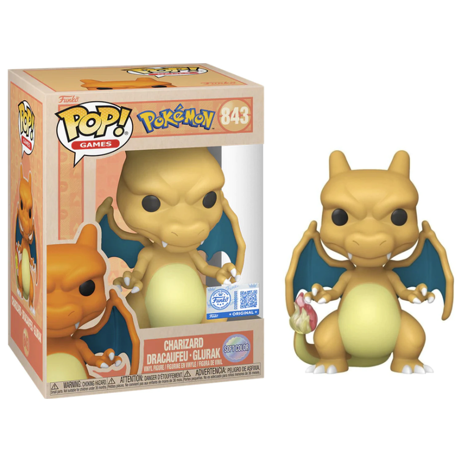 Pokémon Funko POP! figure Charizard (Soft Color) product photo