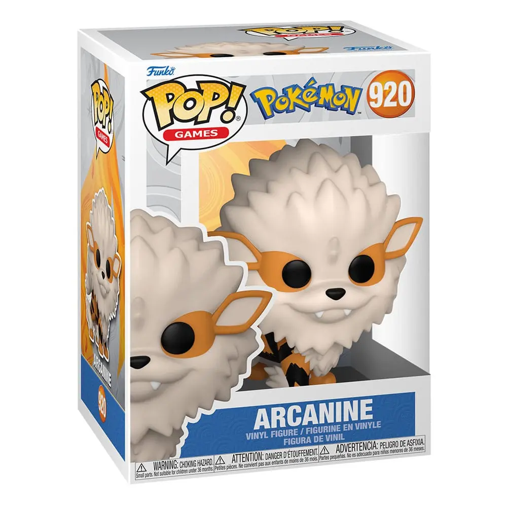 Pokemon POP! Games Vinyl Figure Arcanine (EMEA) 9 cm termékfotó