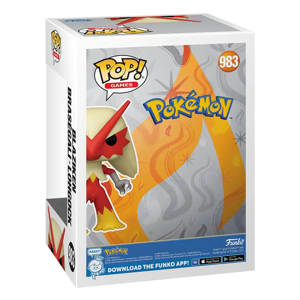 Pokemon Funko POP! Games Vinyl Figure Blaziken(EMEA) 9 cm termékfotó