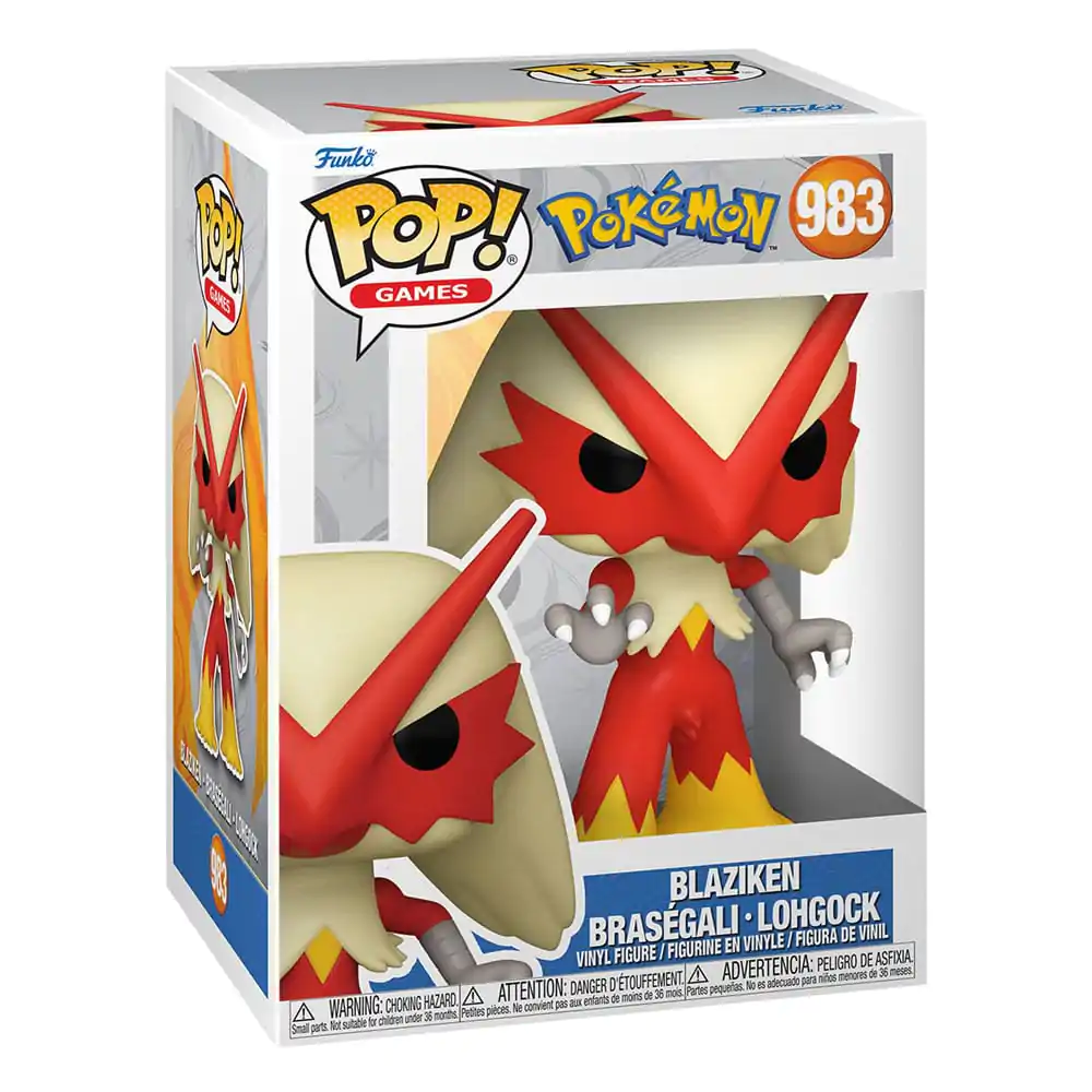 Pokemon Funko POP! Games Vinyl Figure Blaziken(EMEA) 9 cm termékfotó