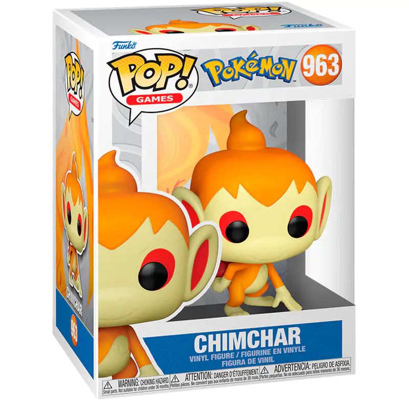 Pokemon Funko POP! Games Vinyl Figure Chimchar (EMEA) 9 cm termékfotó