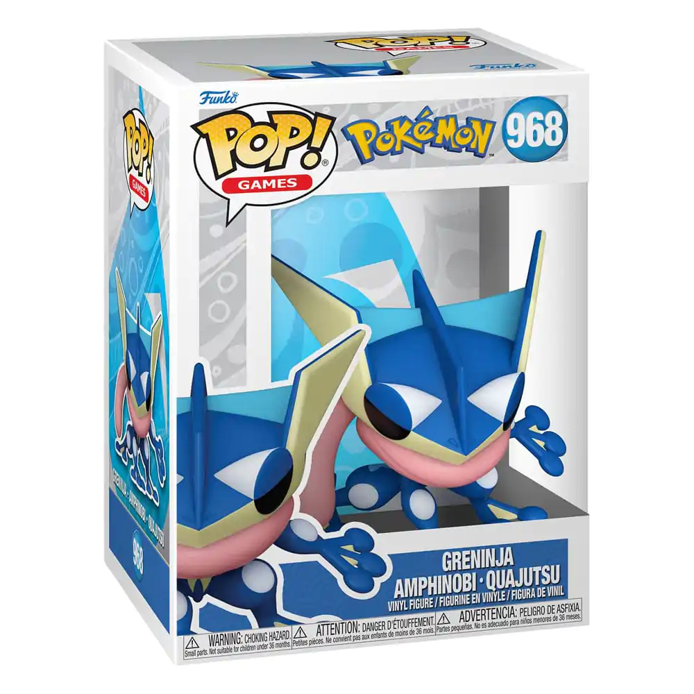 Pokemon Funko POP! Games Vinyl Figure Greninja(EMEA) 9 cm termékfotó