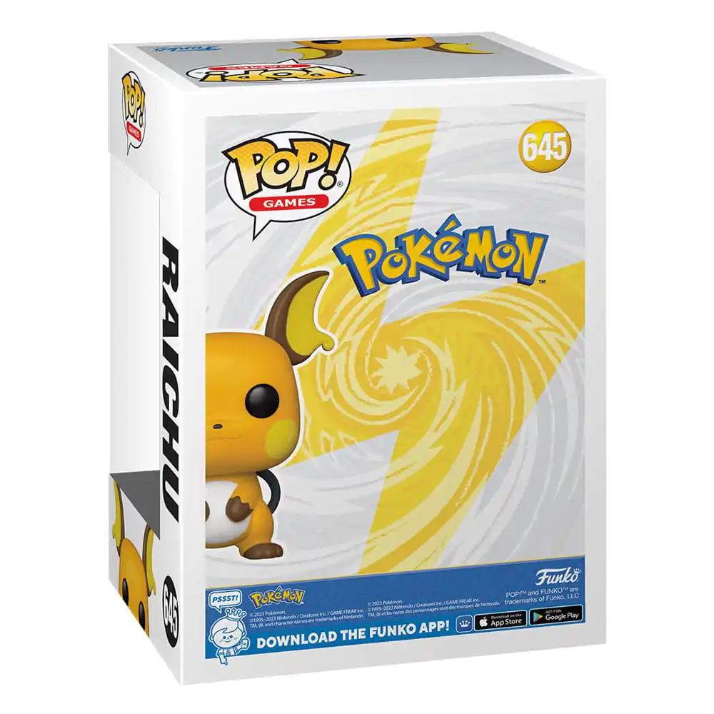 Pokemon POP! Games Vinyl Figure Raichu (EMEA) 9 cm product photo