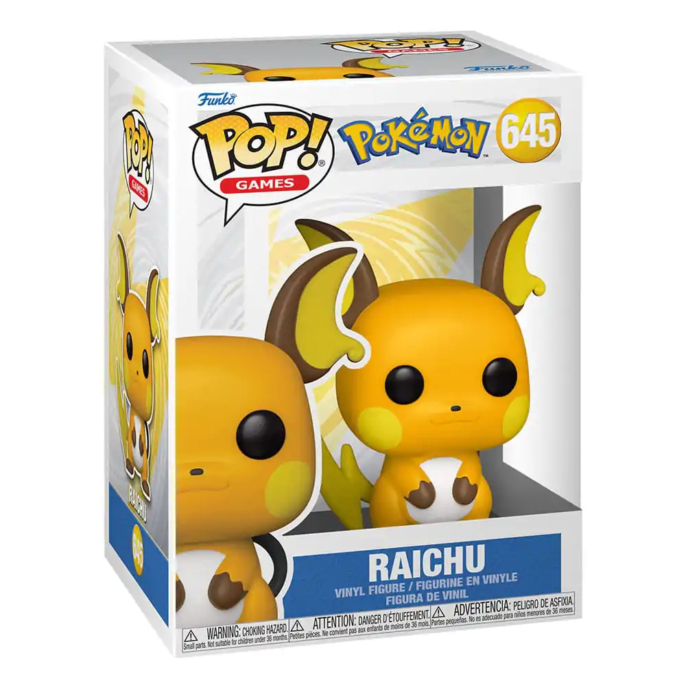 Pokemon POP! Games Vinyl Figure Raichu (EMEA) 9 cm product photo