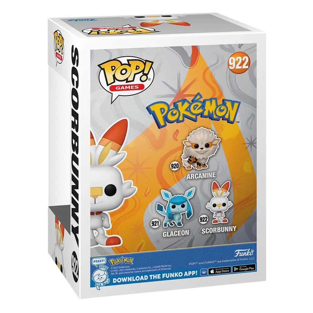 Pokemon POP! Games Vinyl Figure Scorbunny (EMEA) 9 cm termékfotó