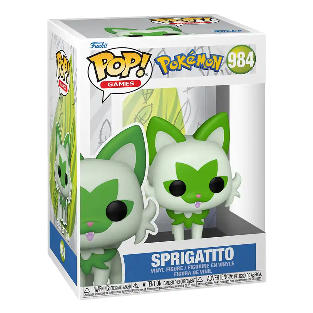 Pokemon Funko POP! Games Vinyl Figure Sprigatito(EMEA) 9 cm termékfotó