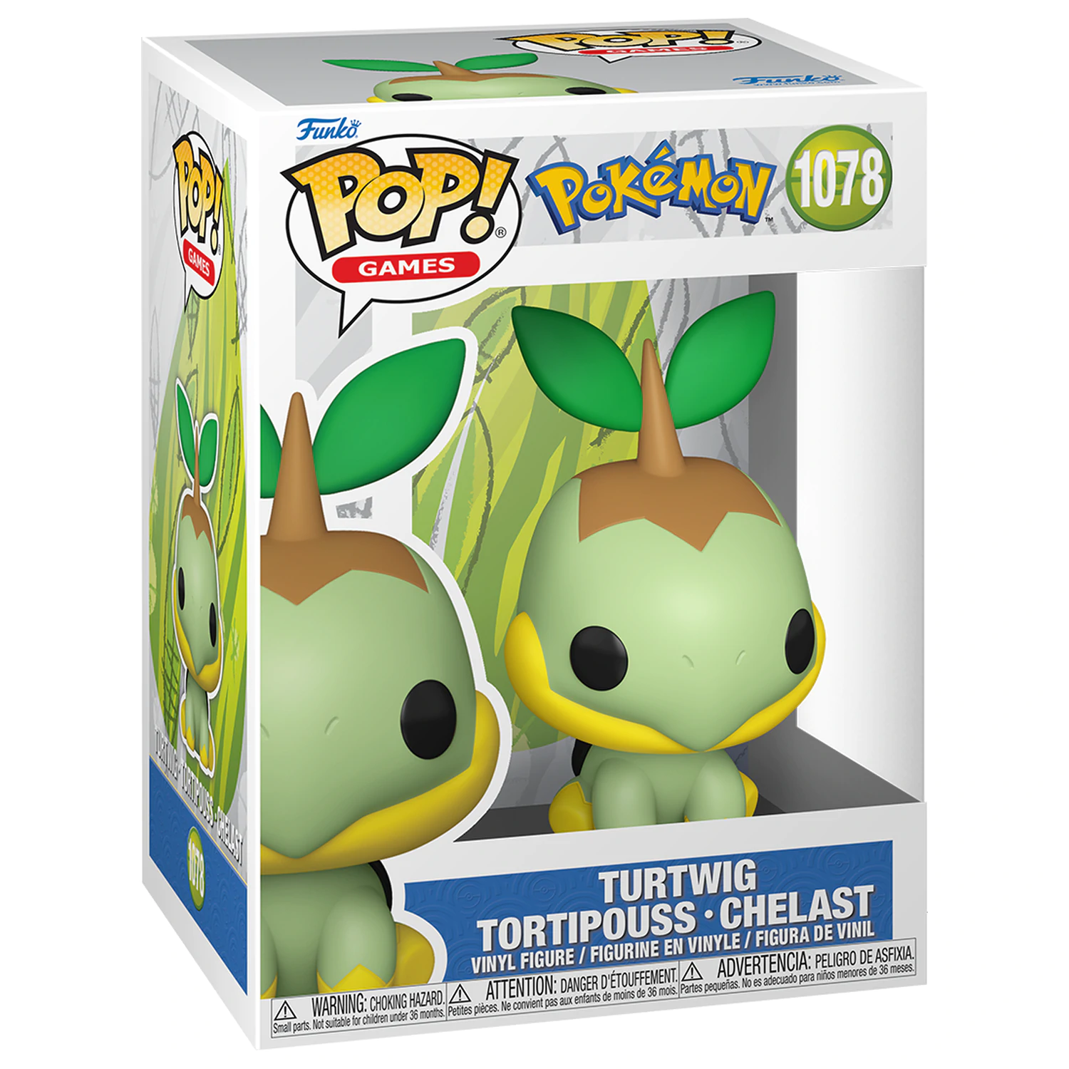 Pokemon Funko POP! Games Vinyl Figure Turtwig 9 cm product photo