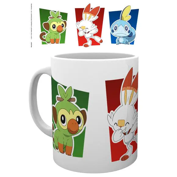 Pokemon Galar Starters mug product photo