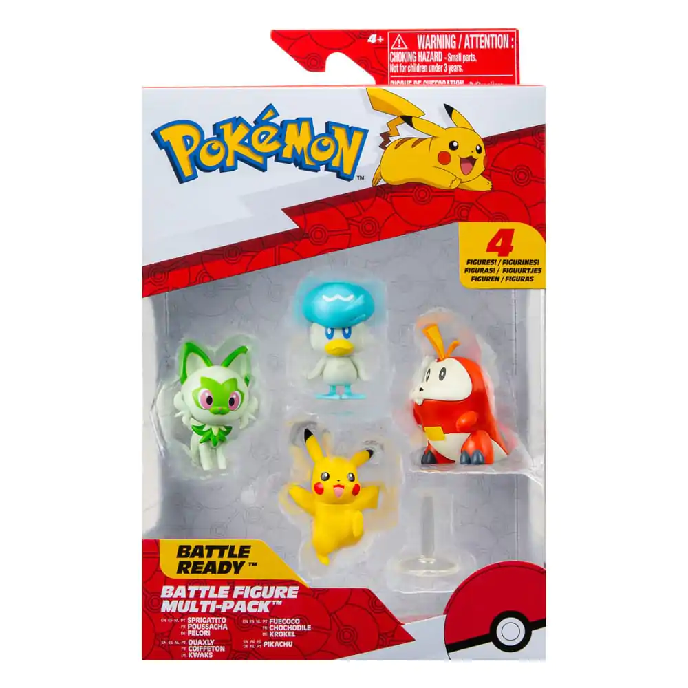 Pokémon Gen IX Battle Figure Set Figure 4-Pack termékfotó