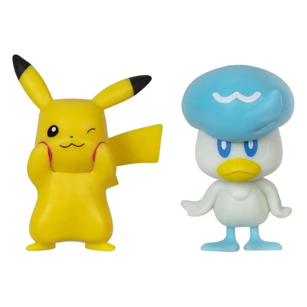 Pokémon Gen IX Battle Figure Pack Mini Figure 2-Pack Pikachu & Quaxly 5 cm termékfotó