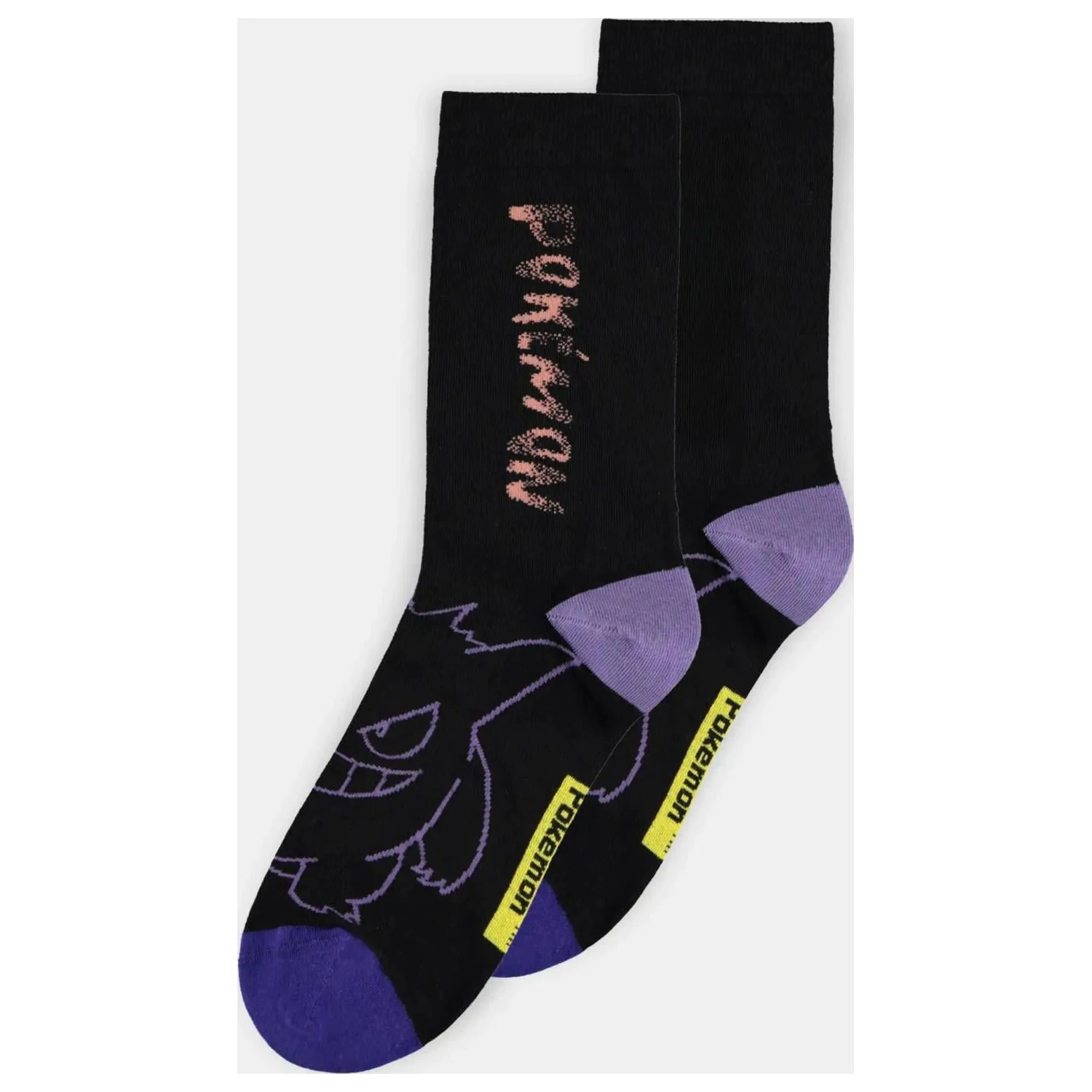 Pokémon Gengar Pack of 3 pairs of socks (39-42) product photo