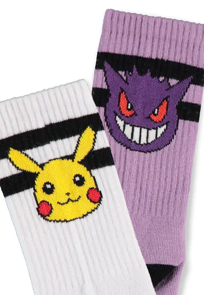 Pokemon Socks 2-Pack Women Heads 35-38 termékfotó