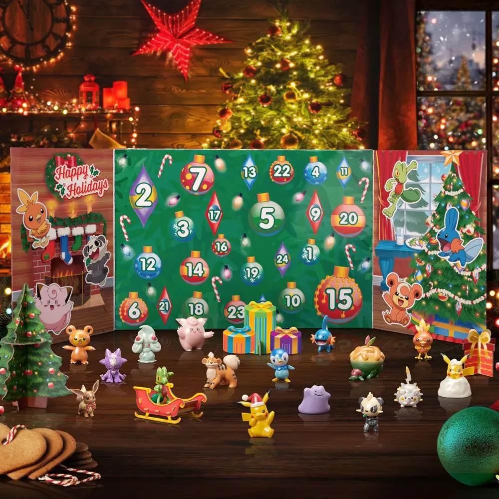 Pokémon Advent Calendar Holiday 2022 *Version DE/FR/NL* termékfotó