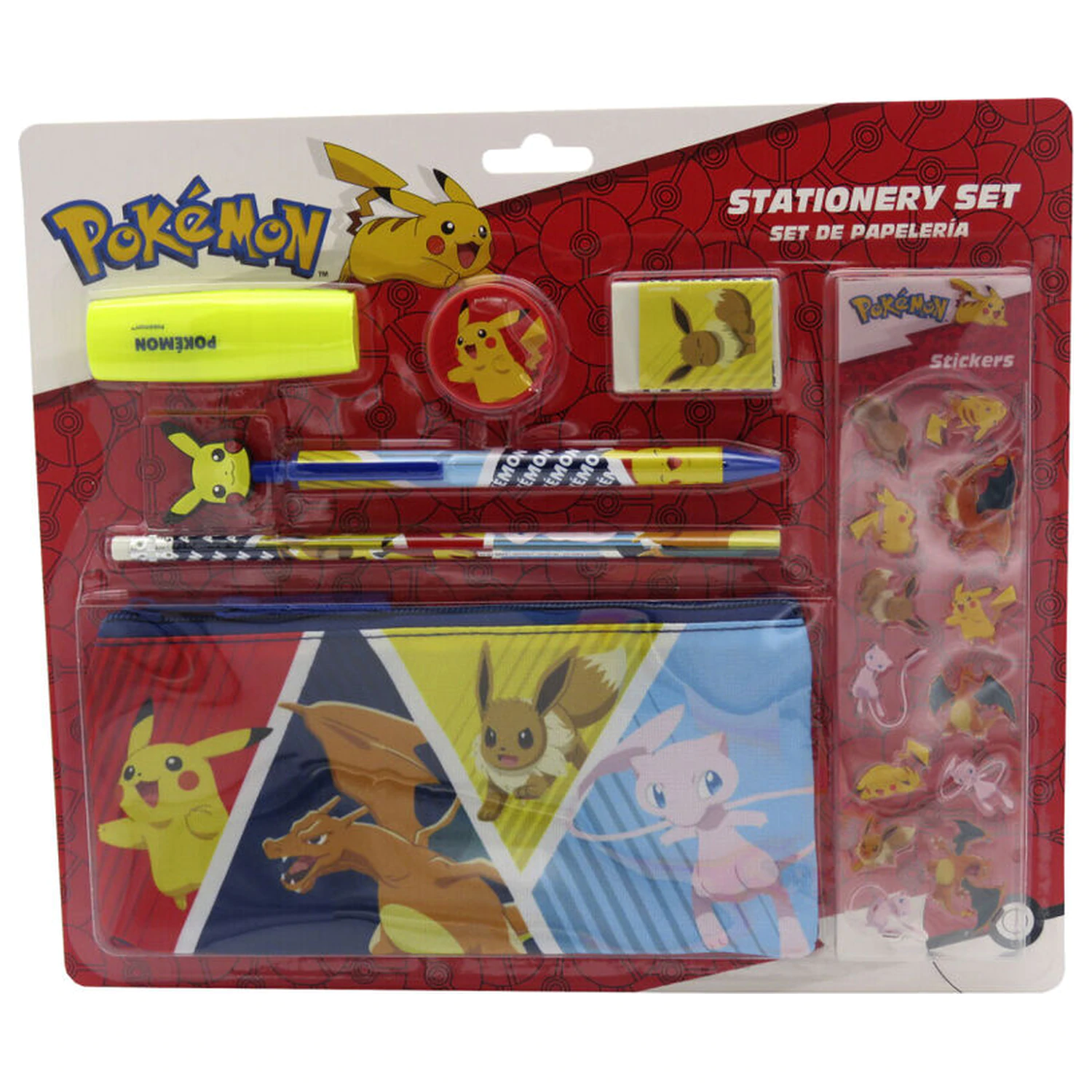 Pokemon stationary set product photo