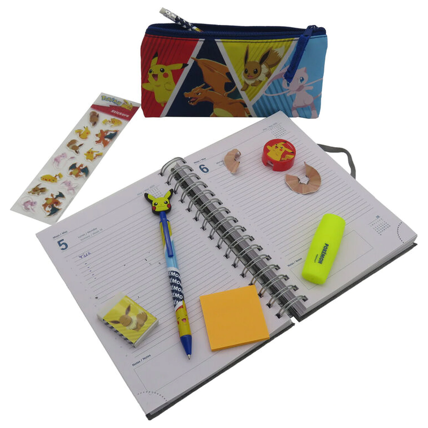 Pokemon stationary set product photo