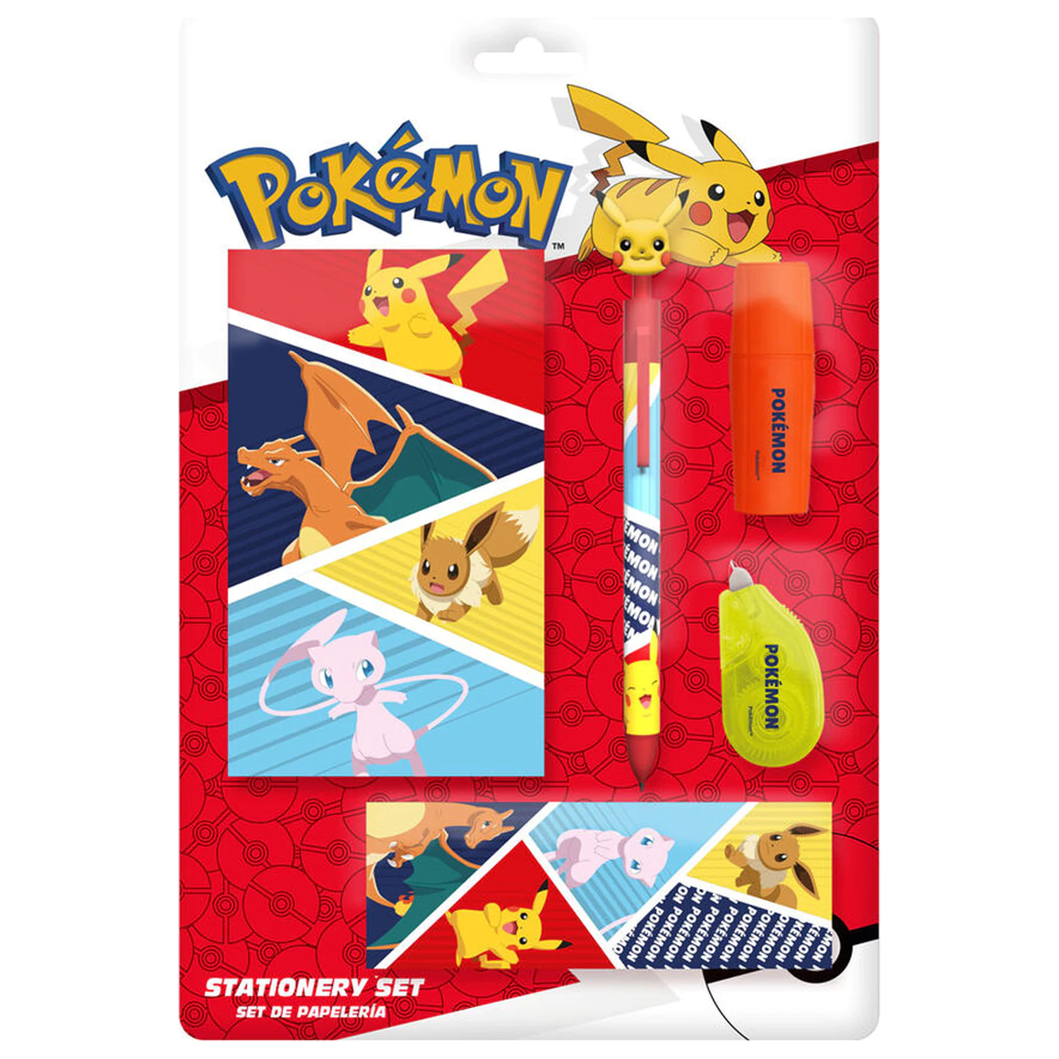 Pokemon stationary set product photo