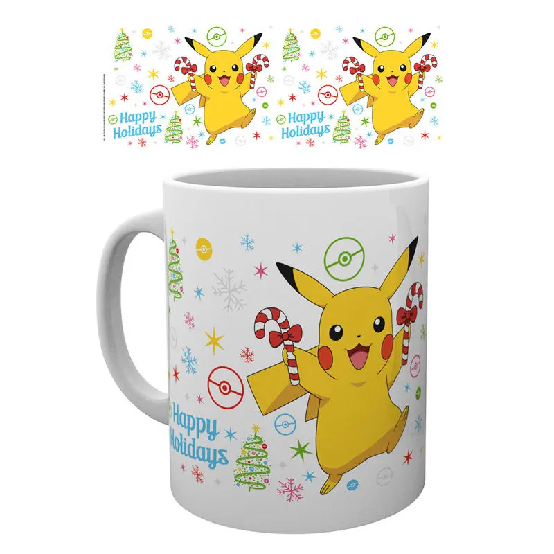 Pokemon Xmas Pikachu mug product photo