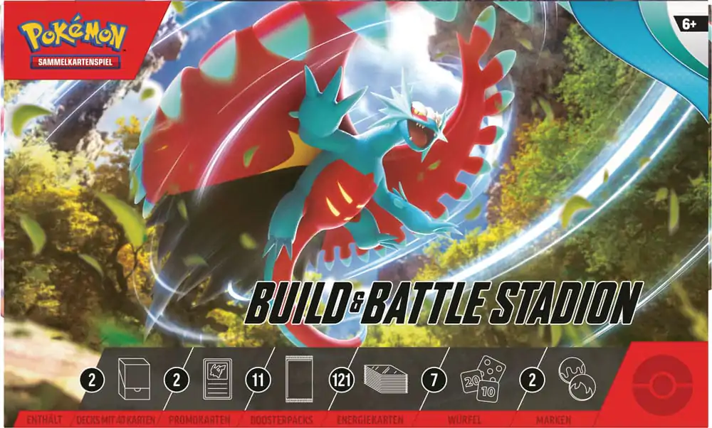 Pokémon KP04 Karmesin&Purpur Miraidon EX Build & Battle Stadium *German Version* product photo