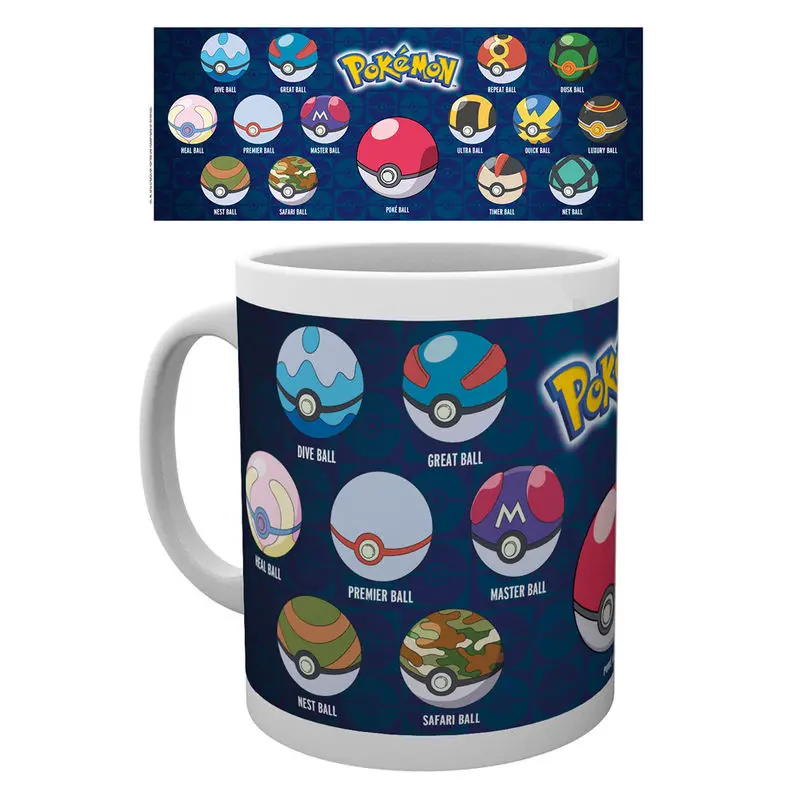 Pokemon Ball Varieties mug product photo