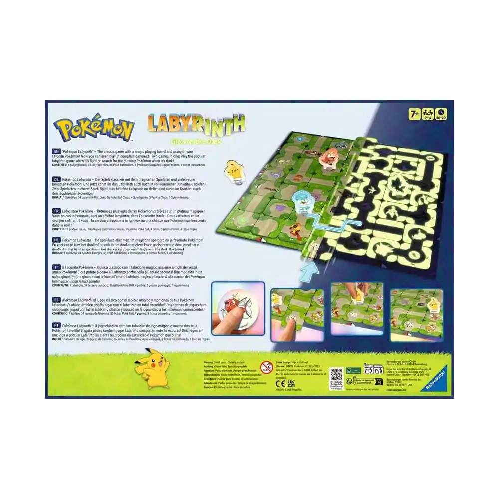 Pokémon Board Game Labyrinth Glow in the Dark termékfotó