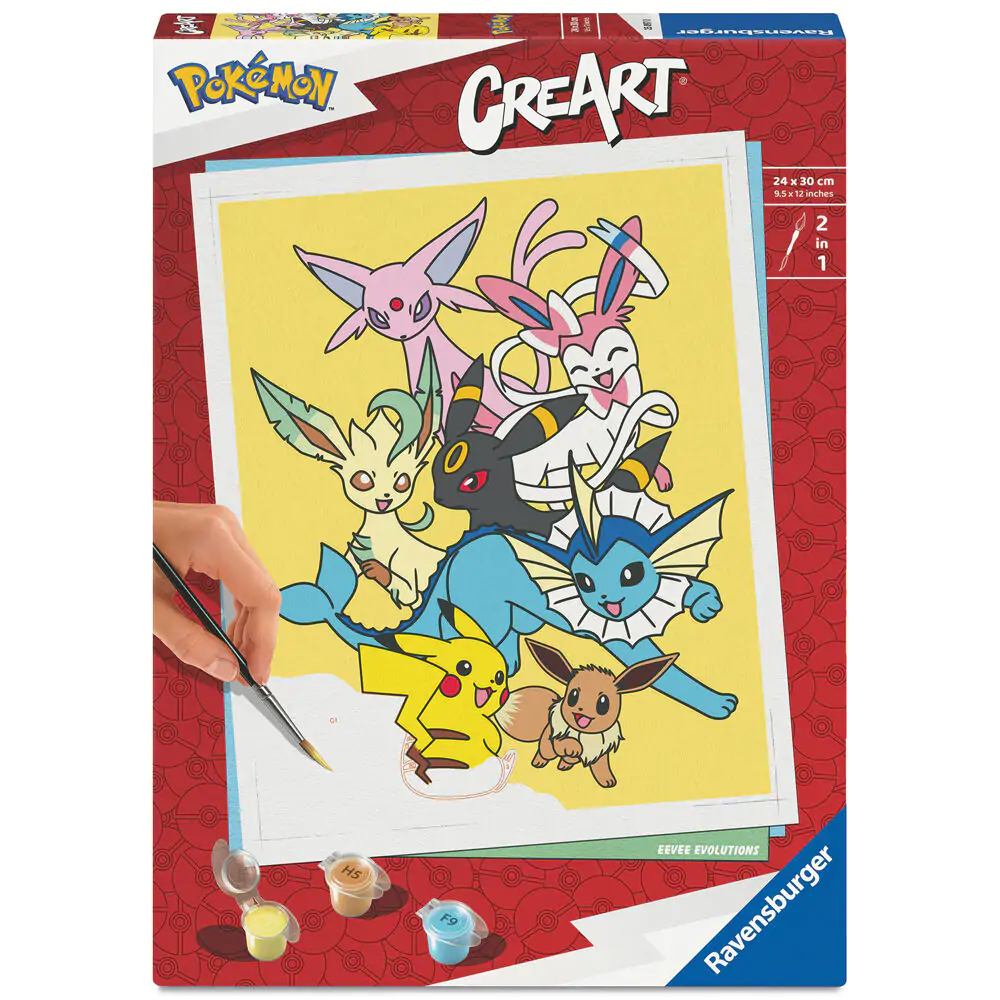 Pokemon Legendary adult CreArt Painting kit product photo