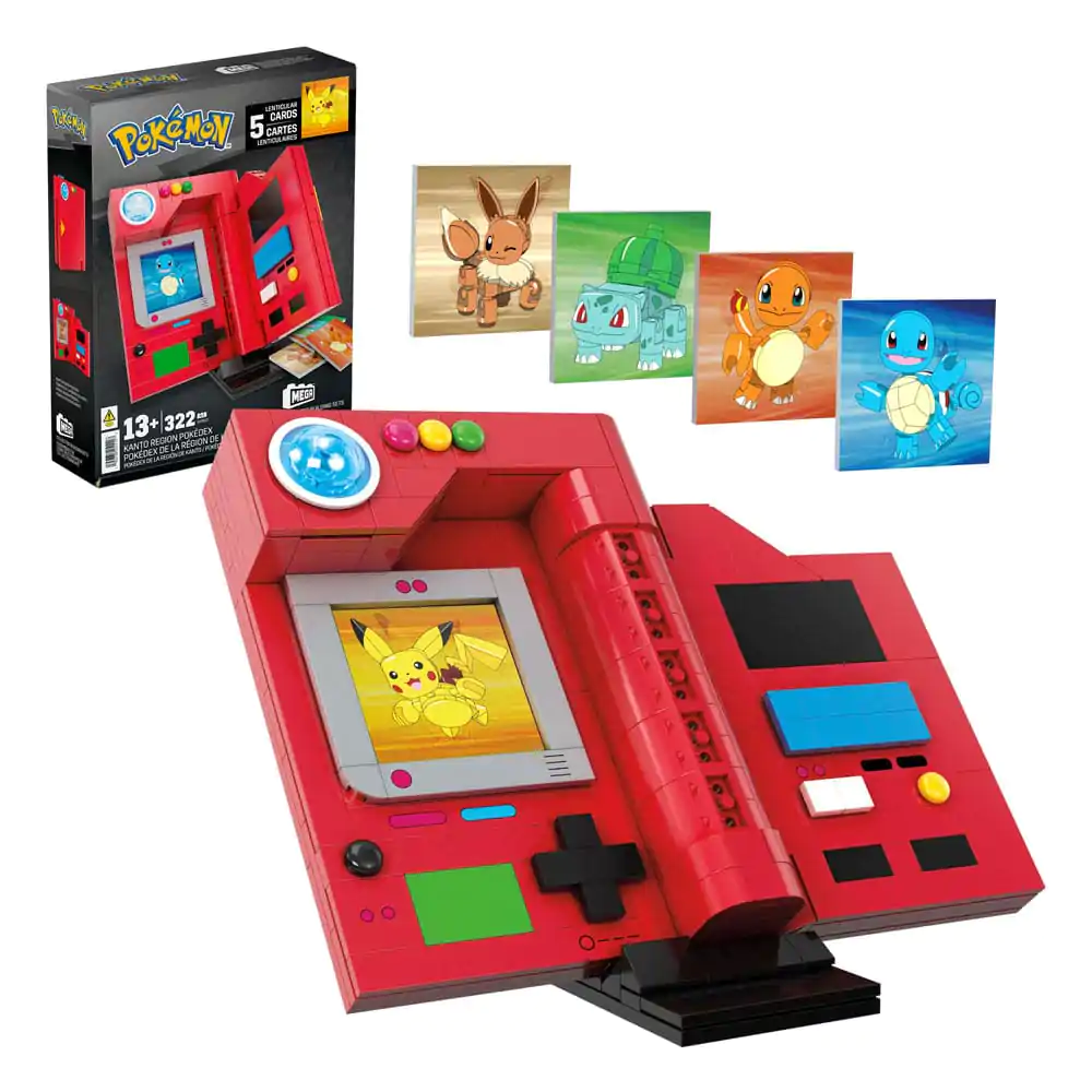 Pokémon MEGA Building Kit Kanto Region Pokédex termékfotó