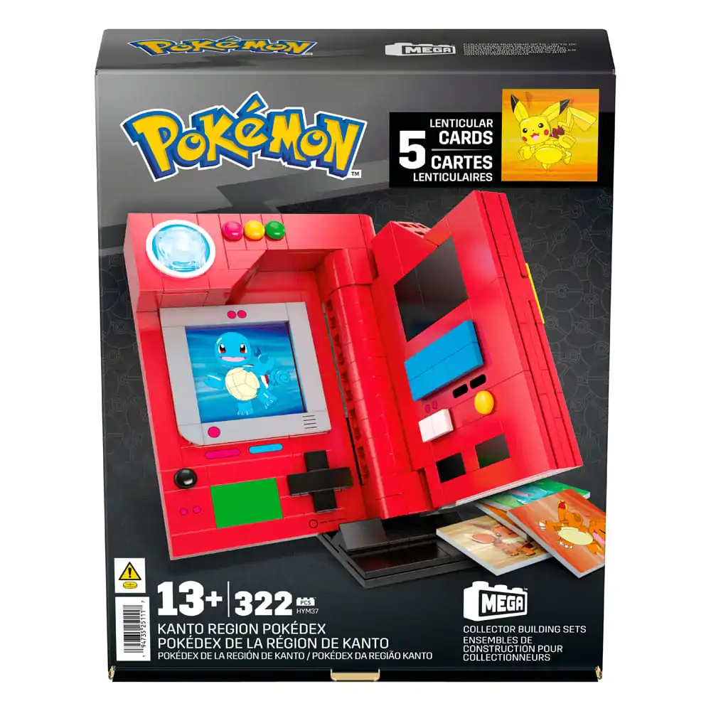 Pokémon MEGA Building Kit Kanto Region Pokédex termékfotó