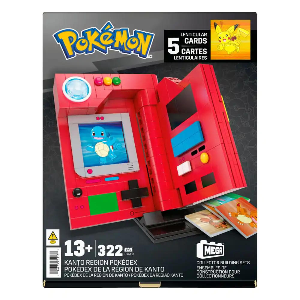 Pokémon MEGA Building Kit Kanto Region Pokédex termékfotó