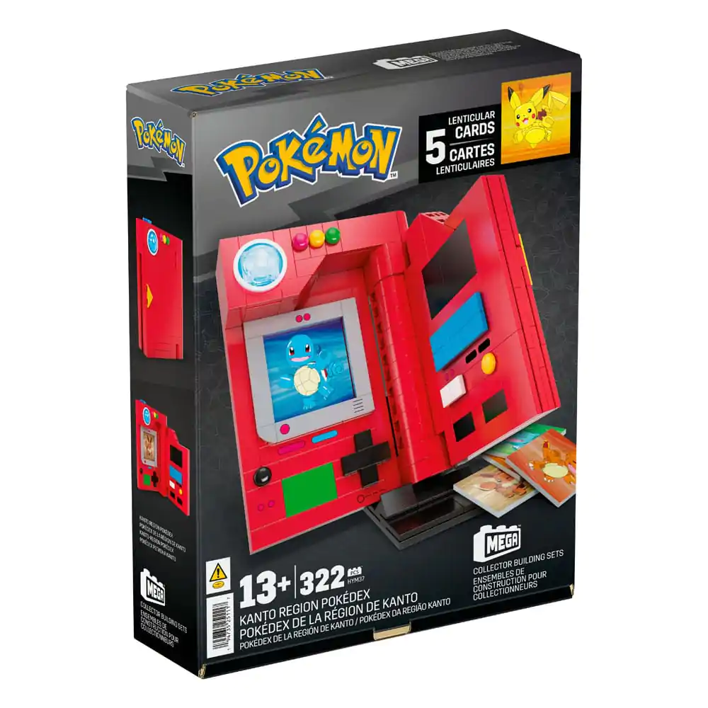 Pokémon MEGA Building Kit Kanto Region Pokédex termékfotó